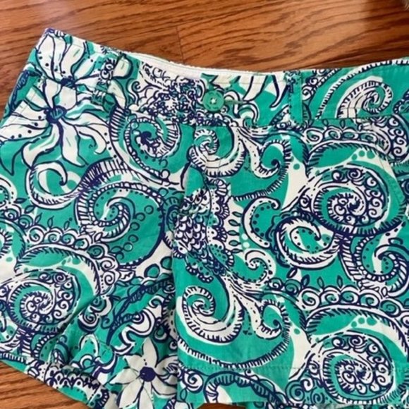 Short Lilly Pulitzer Callahan - Motif Casa Banana, Taille 0, Neuf Avec étiquettes